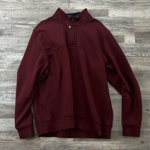 Mens Orvis Quarter Zip Sweater